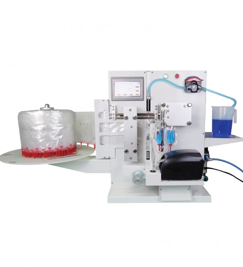 Super-100全自動精液灌裝貼標(biāo)機(jī)（新醫(yī)用外殼）